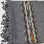 Grey Men Wool  Shawl
