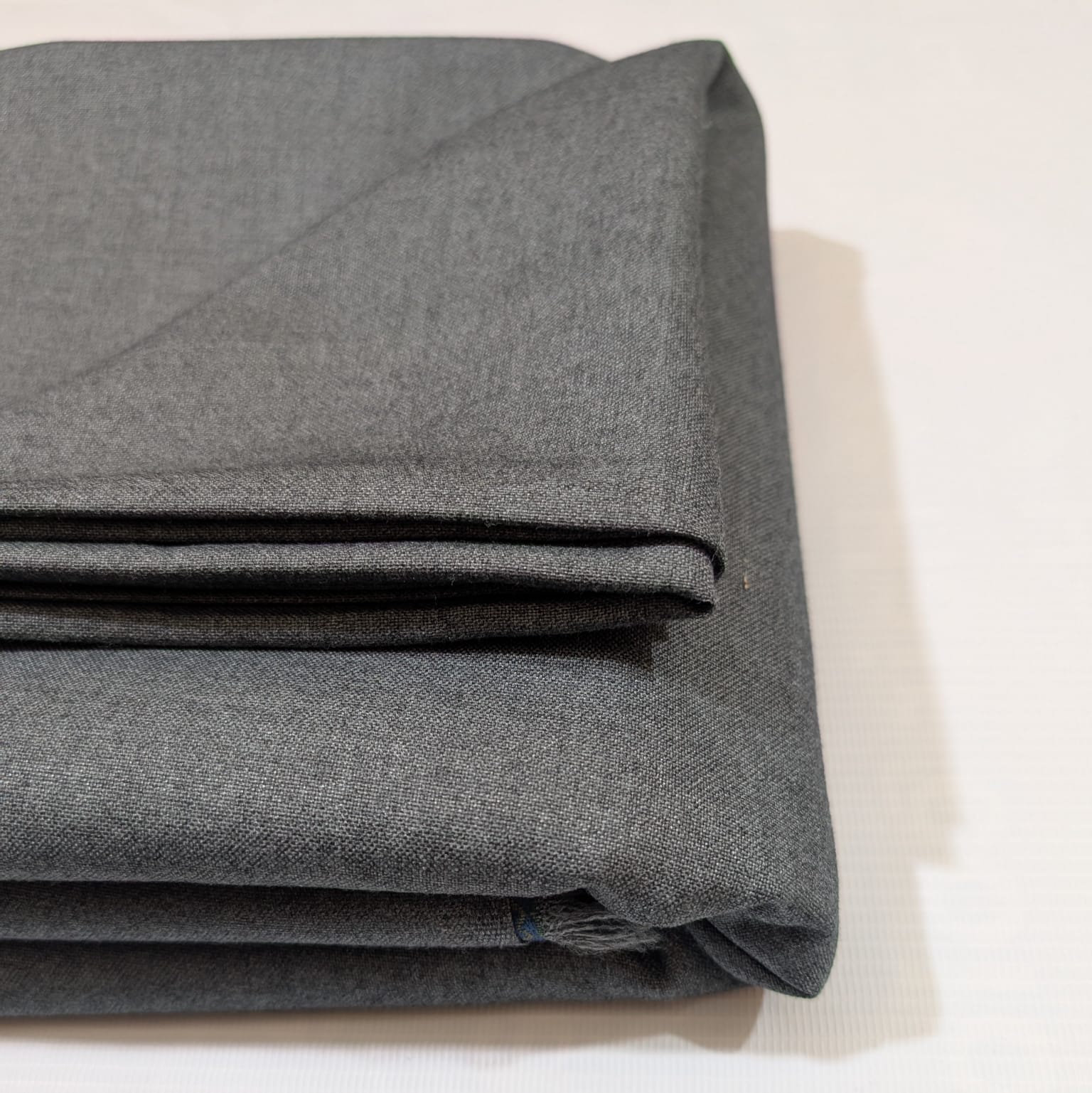 Dark Grey Wool wash and wear