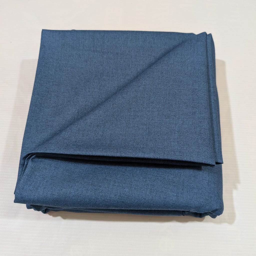 Blue Wool wash and wear