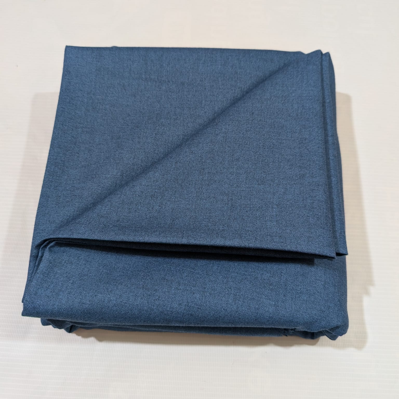 Blue Wool wash and wear