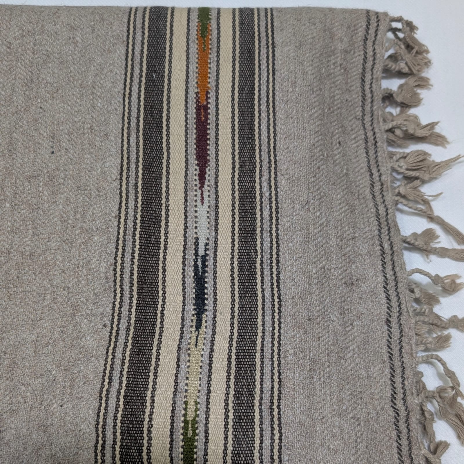 Light Brown Men Wool  Shawl