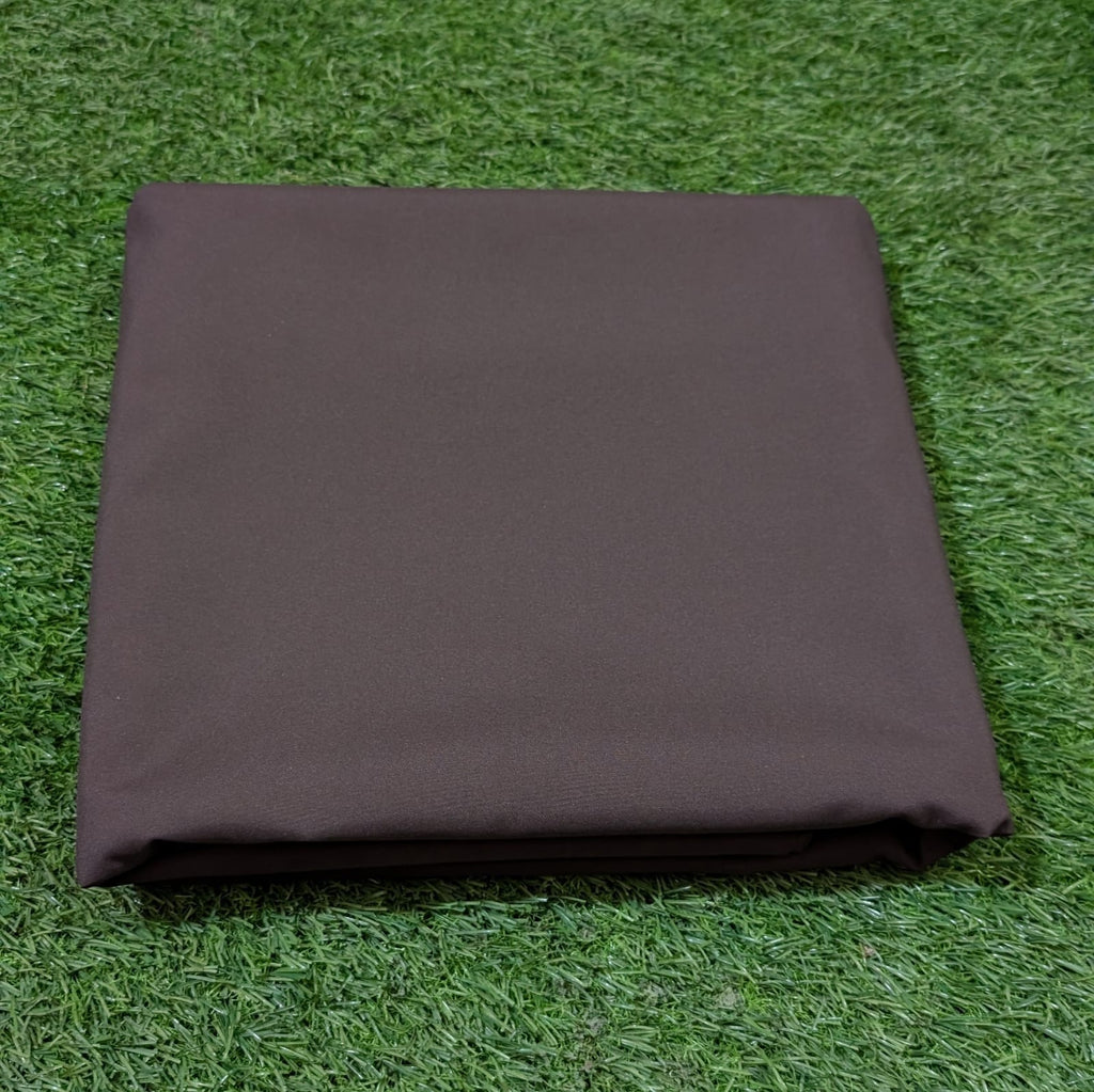 Mocha Brown Imported Quality: Wash and Wear (Al Qaza Suiting)