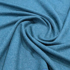 Teal Green Pashmina Soft Wool Suiting : Wash And Wear