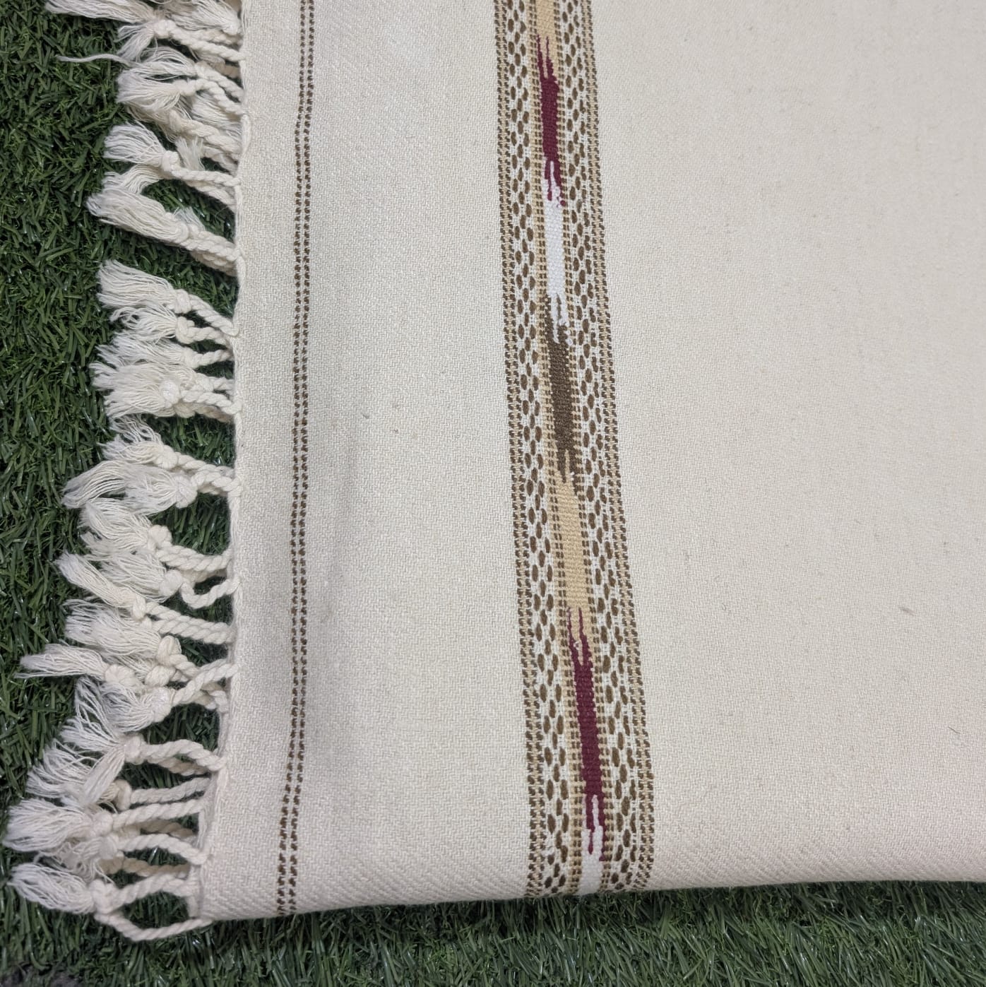 Off White Men Wool Shawl