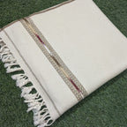 Off White Men Wool Shawl