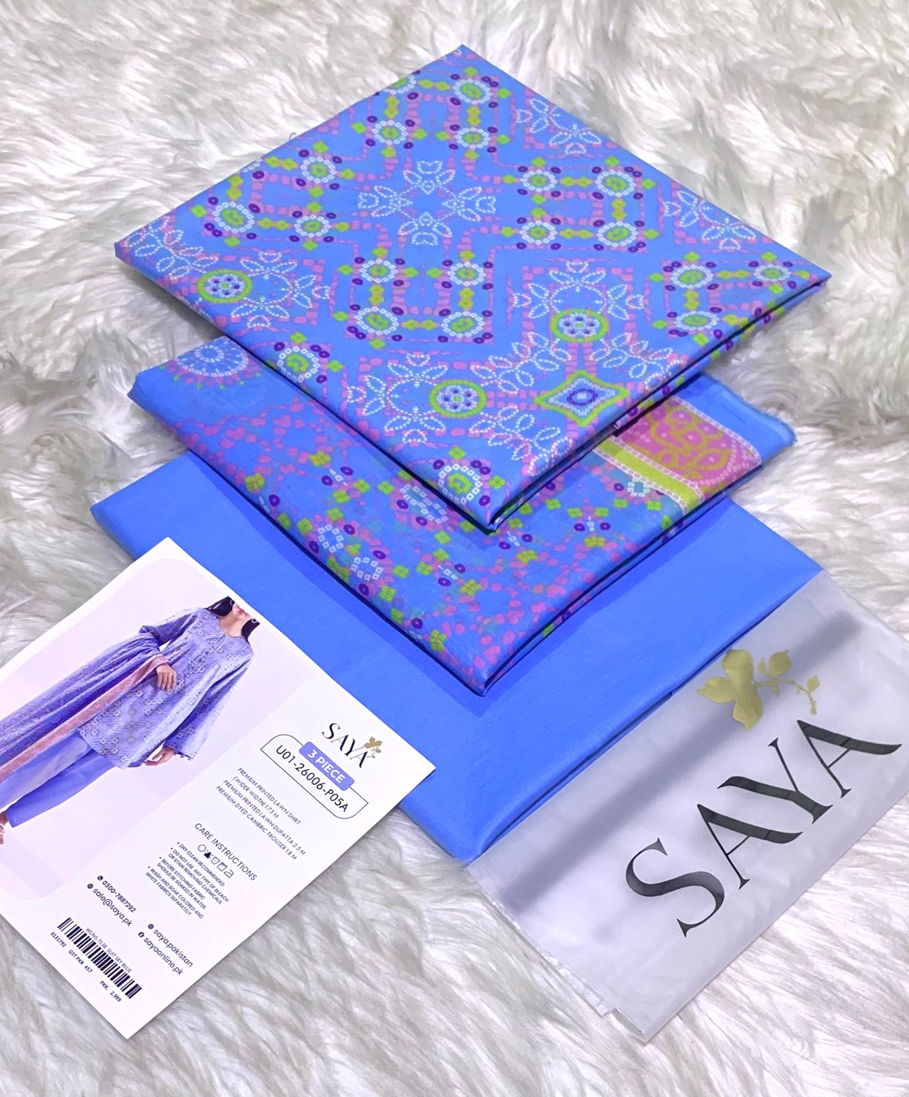 SAYA Original Printed 3pc Collection