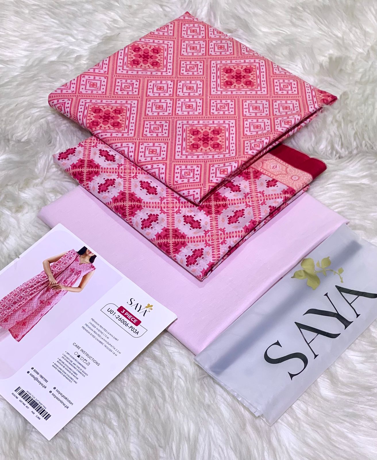 SAYA Original Printed 3pc Collection