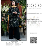 COCO by ZARASHAHJAHAN – Pure Lawn 3PC Embroidered Suit