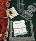 JAZMIN – Pure Lawn 3PC Embroidered Suit