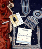 JAZMIN – Pure Lawn 3PC Embroidered Suit