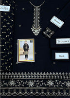 3PC Kids Girls Embroidered Suit (Shirt + Trouser + Dupatta)