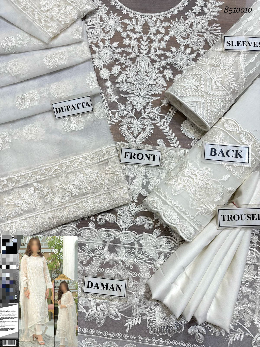 Party Wear Organza Suit