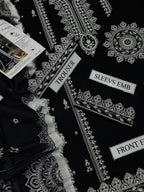 ANEELAS Summer Collection – Premium Air-Jet Lawn Heavy Embroidered 3PC Suit