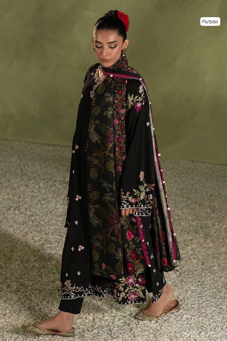 Heavy Embroidered 3PC Lawn Suit by Cross Stitch