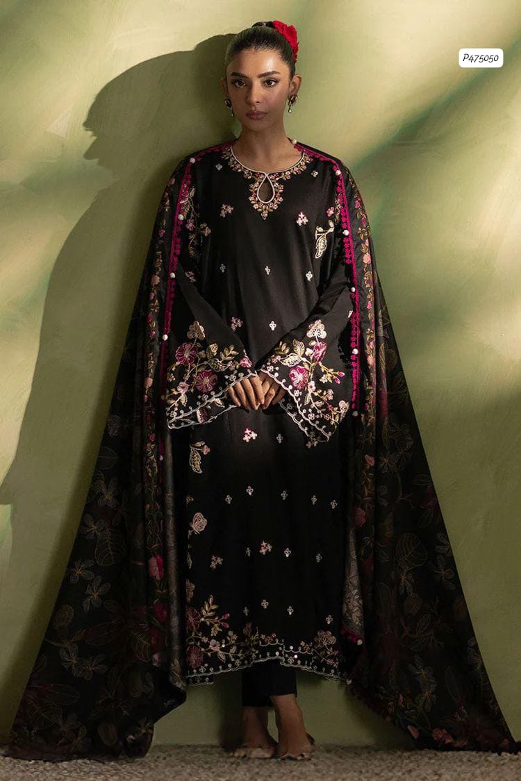 Heavy Embroidered 3PC Lawn Suit by Cross Stitch