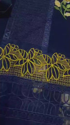 MARIA B | Pure Lawn 3PC Embroidered Suit