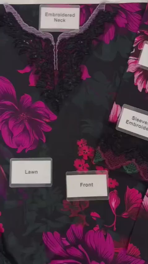 Iznik – Lawn & Chiffon Suit